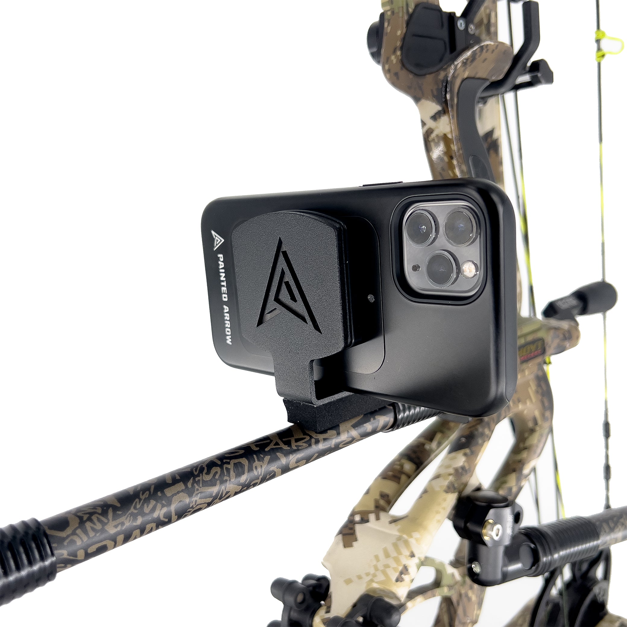 COMPOUND BOW MAGNETIC PHONE MOUNTS